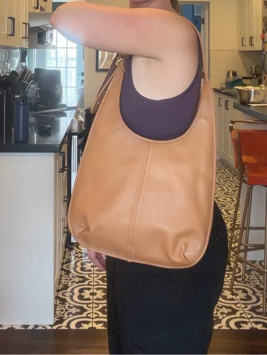 Coach Tan Leather Ergo Hobo Bag C2264 - Picture 13 of 16